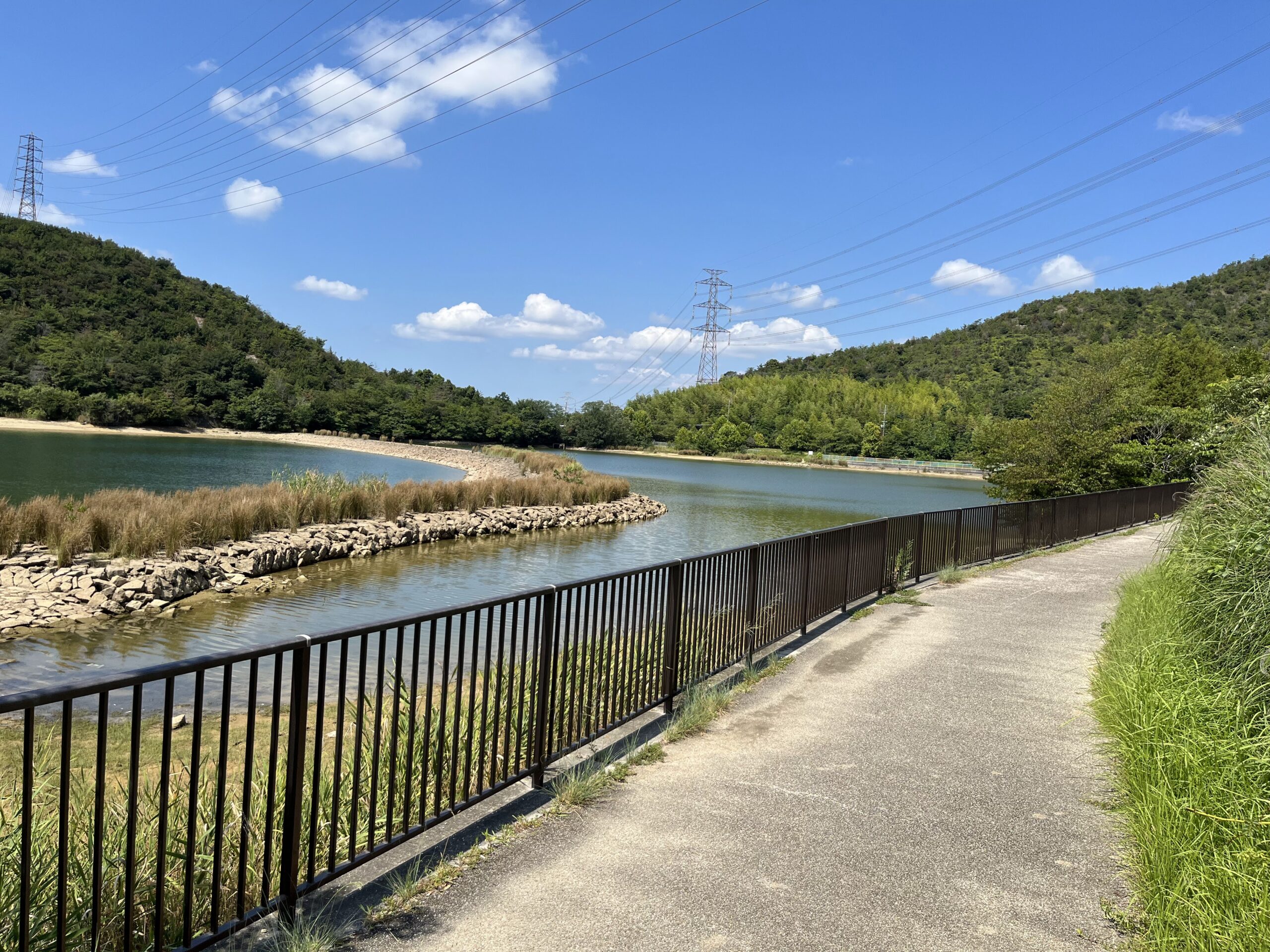 加古川平荘湖 - ランニングコース