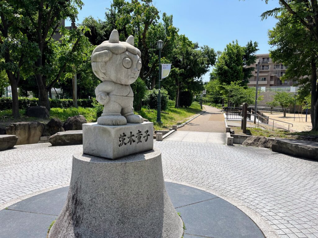 茨木童子の像